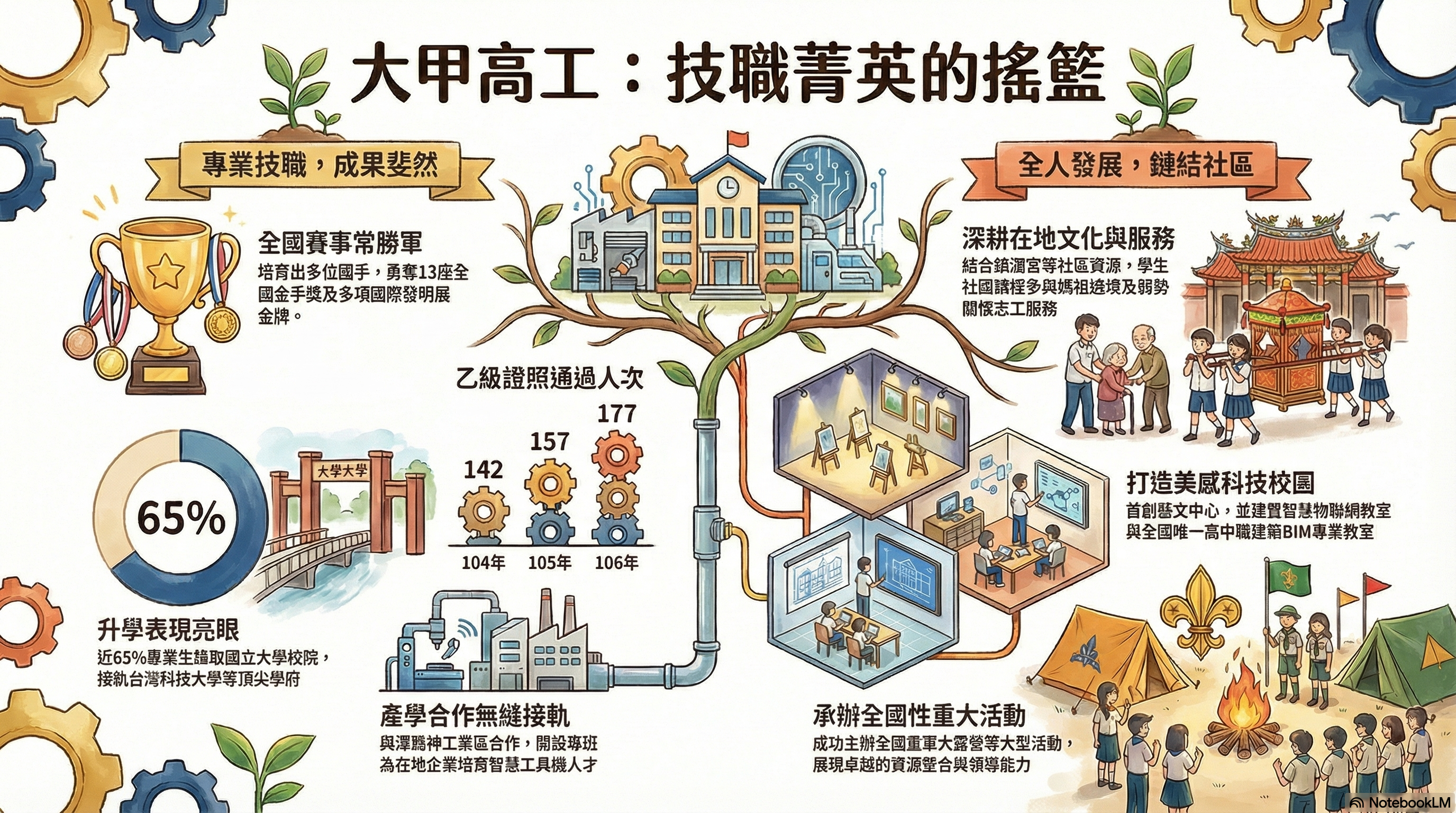 大甲高工~學校特色